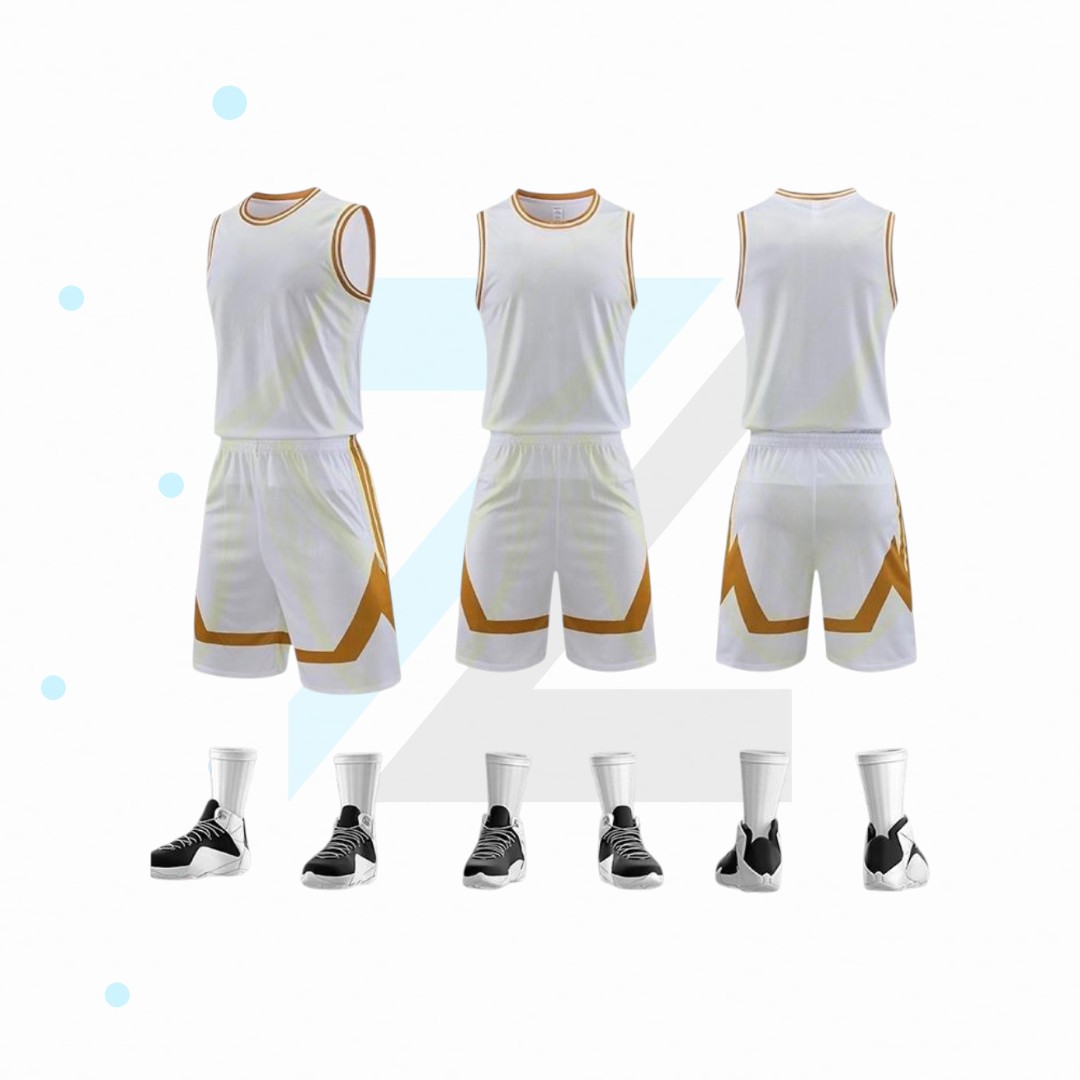 Court Flex Basketball Uniform | Custom Game Jersey & Shorts | Lightweight Pro Performance